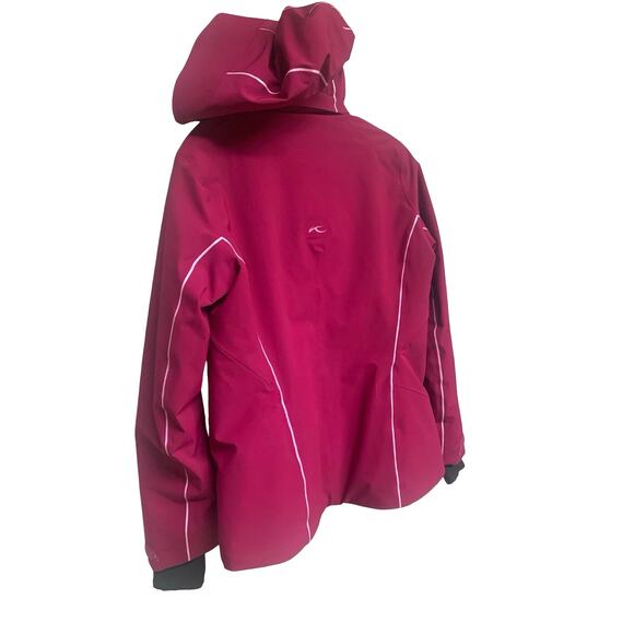 KJUS Women’s Small Ski Jacket Magenta Waterproof Insulated Performance Outerwear - Picture 4 of 12
